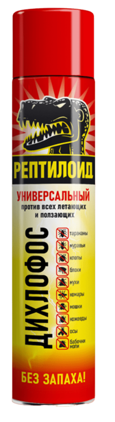 РЕПТИЛОИД Дихлофос от всех ползающих и летающих, 200 мл фото 1