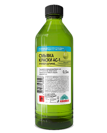 Смывка АС-1 KRONA стекло 0,5 л фото 1